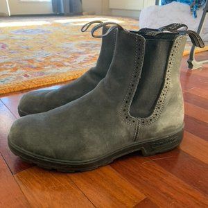 Blundstone Boots High Top, Size 6.5 US, Rustic Black